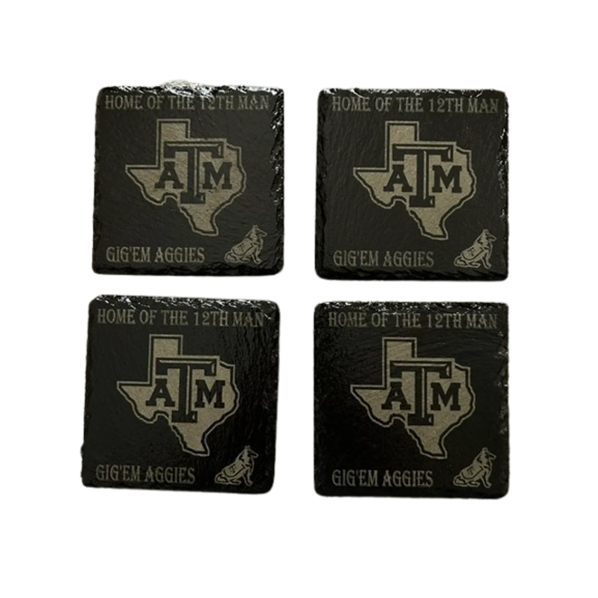 Texas A&M Aggies Slate Coaster Set (4)