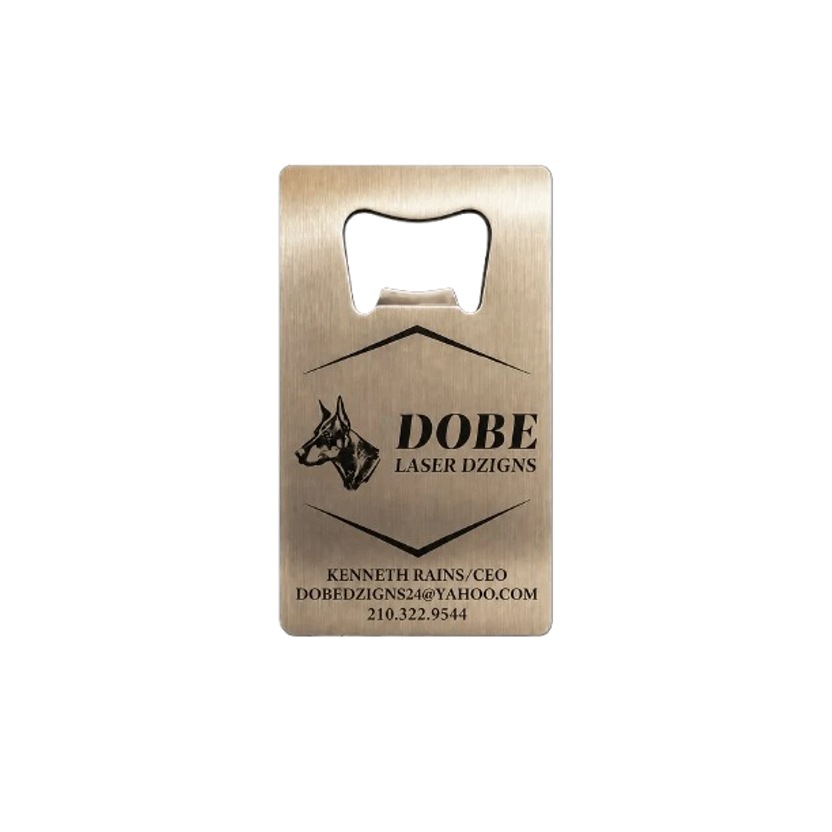 Dobe Laser DZigns Bottle Opener