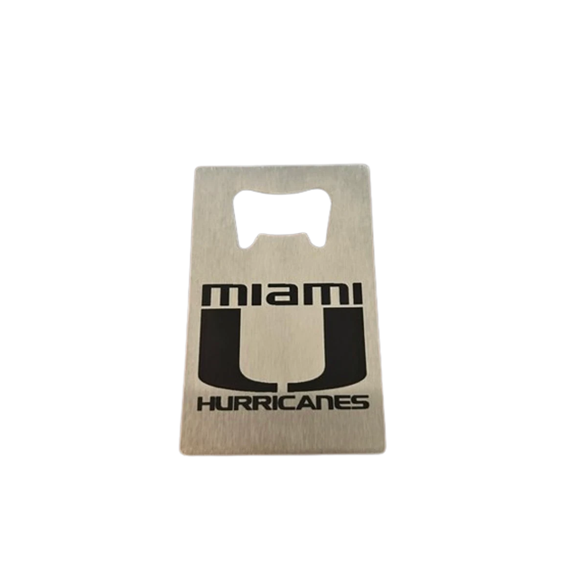 Miami Hurricanes Bottle Opener