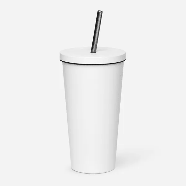 Insulated Tumbler with Straw (20oz)